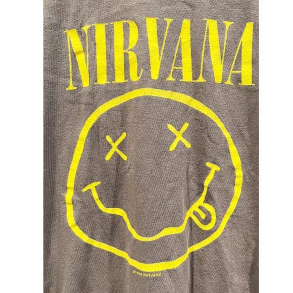 2000 NIRVANA SMILEY FACE T-SHIRT - Picture 3 of 5